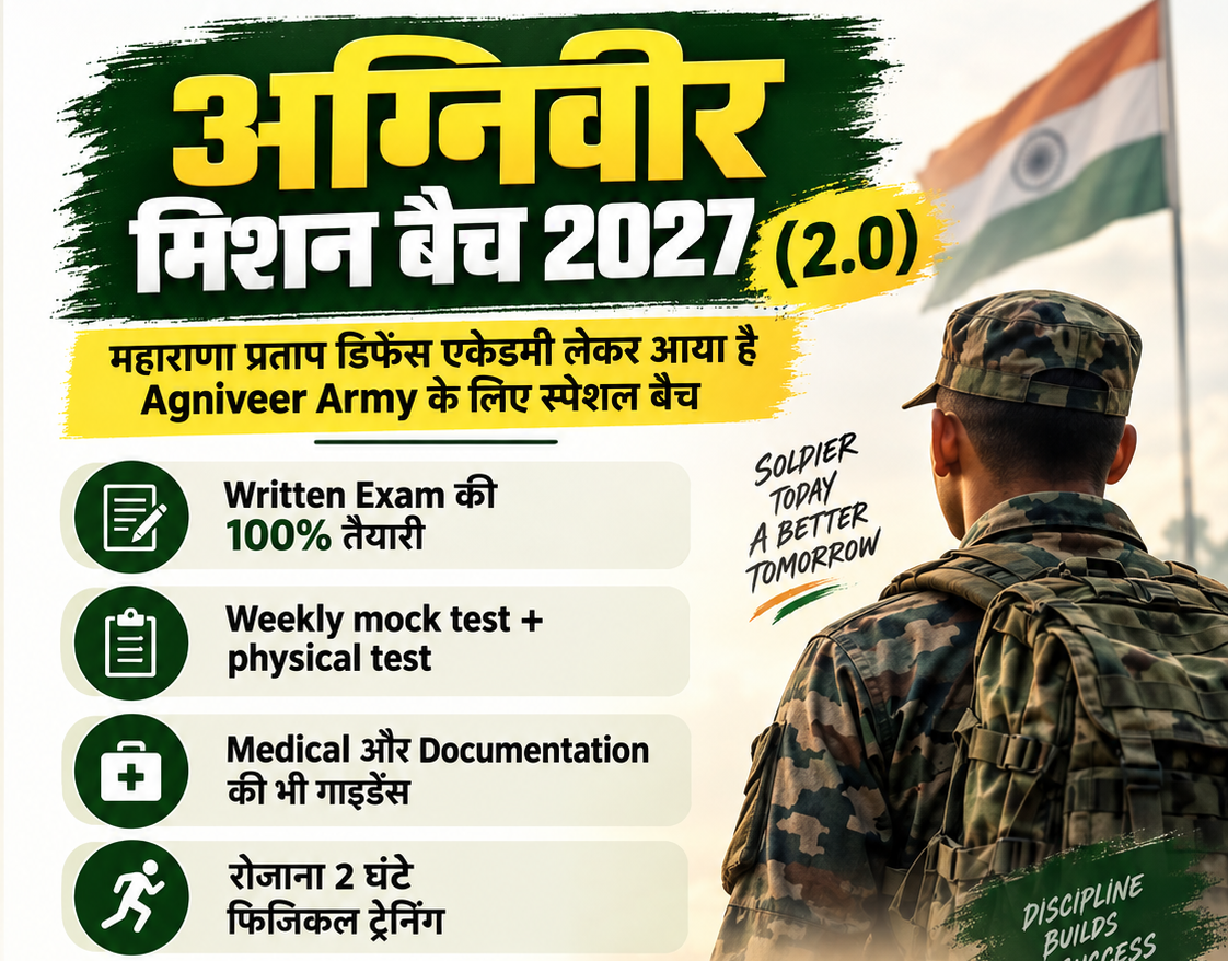 agniveer army batch in jaipur