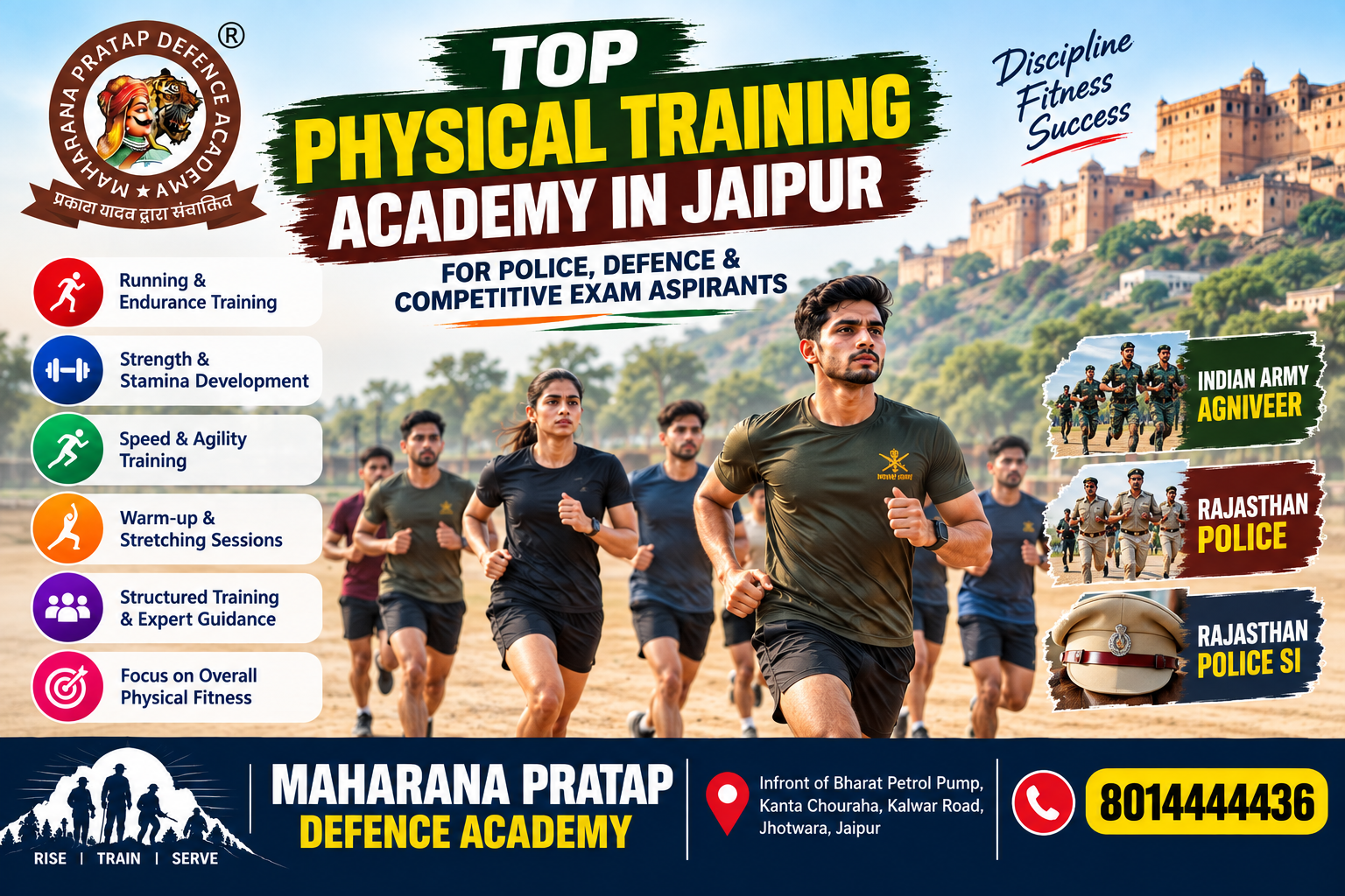 Top Physical Training Academy in Jaipur